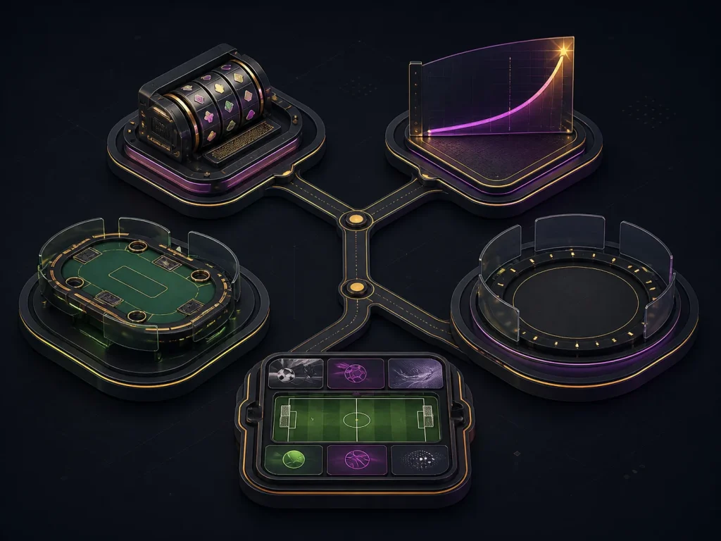 Mapa editorial dos produtos de jogos da 3355bet