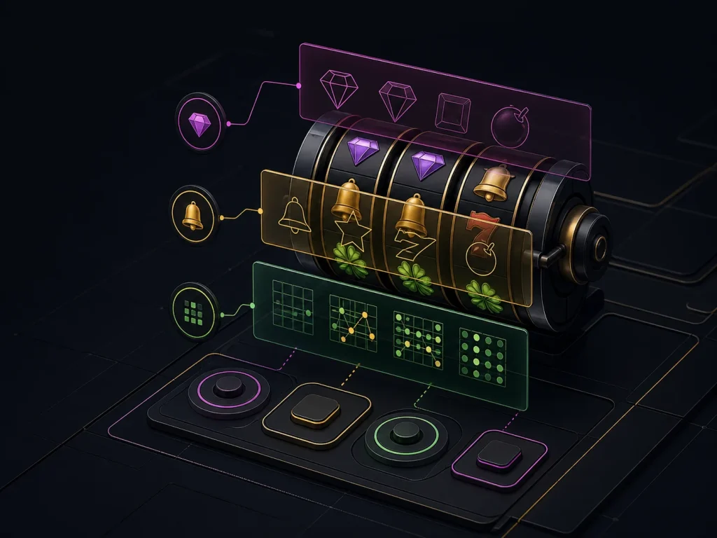 Estrutura de tema, mecânica e regras dos slots 3355bet